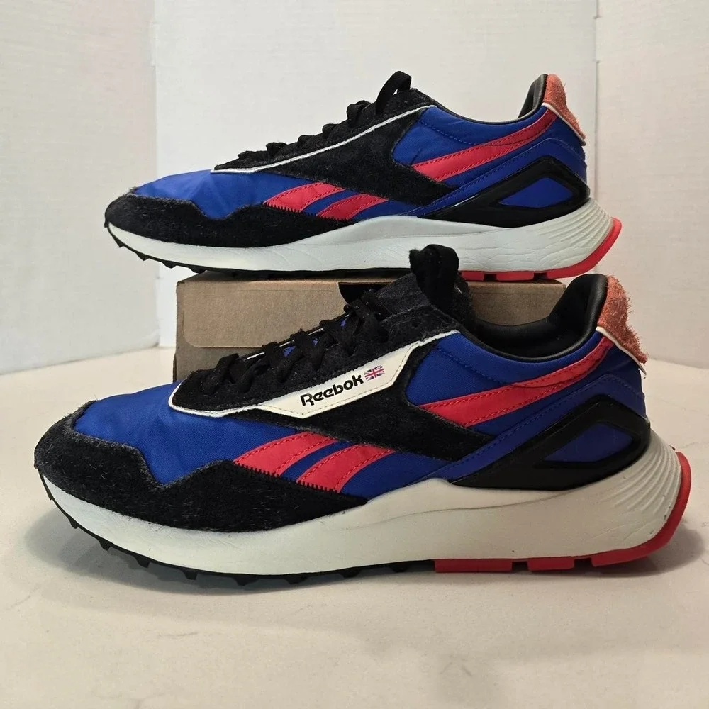 Reebok-Classic Leather Legacy AZ 'Court Blue Dynamic Red' Men's Size 12
